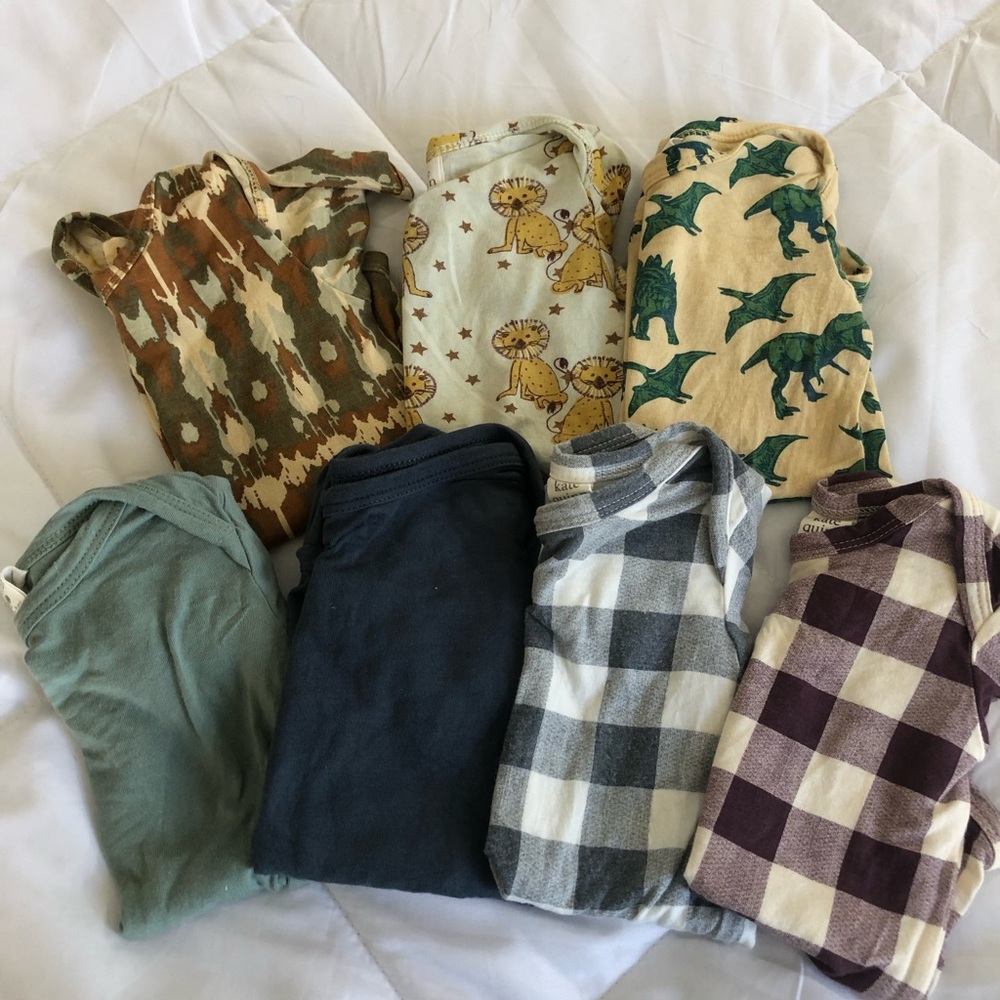 Kate Quinn 3-6 month onesies